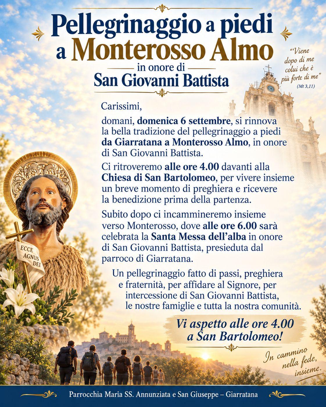 Si Rinnova La Tradizione Domani All alba Il Pellegrinaggio A Piedi Da si-rinnova-la-tradizione-domani-all-alba-il-pellegrinaggio-a-piedi-da